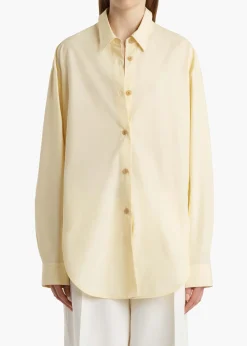 Goya Top in Pale Yellow