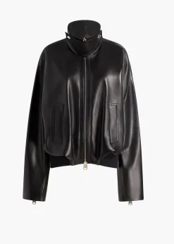 Hamett Jacket in Black Leather