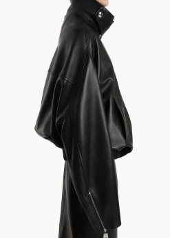 Hamett Jacket in Black Leather