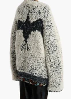 Jack Cardigan in Black and Glaze