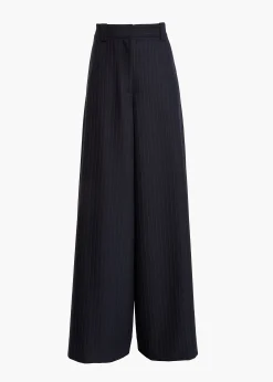 Jacob Pant in Navy and White Stripe