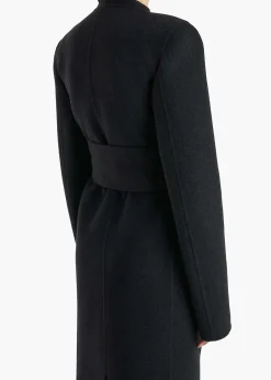 Jelson Coat in Charcoal