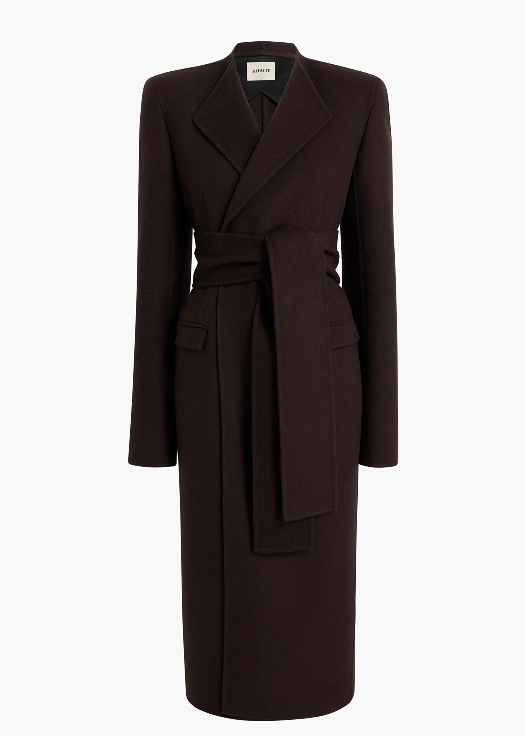 Jelson Coat in Dark Brown