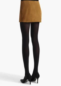 Jett Skirt in Toffee Suede