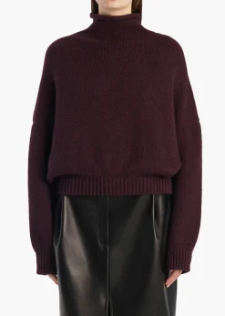 Juniper Sweater in Plum