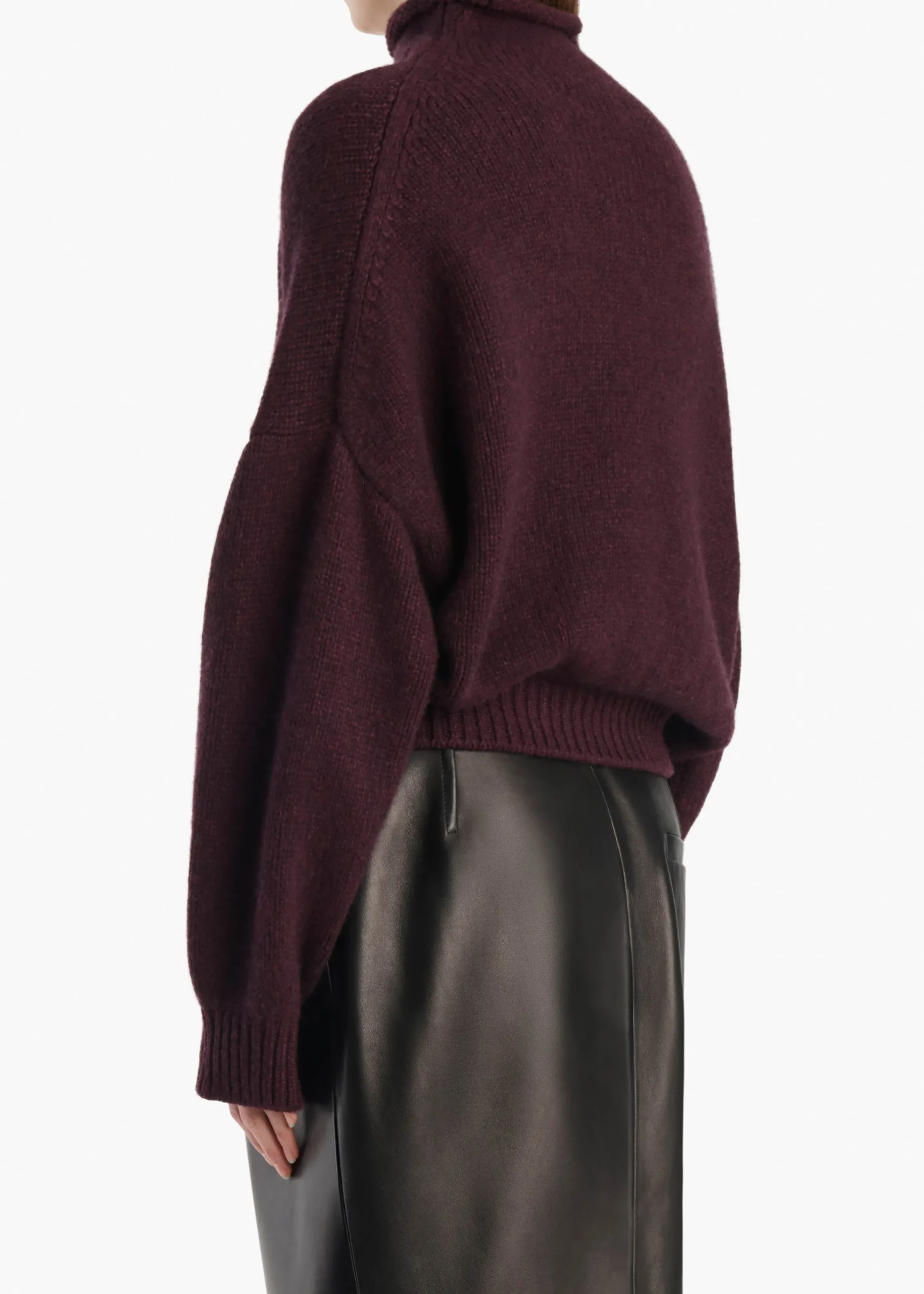 Juniper Sweater in Plum