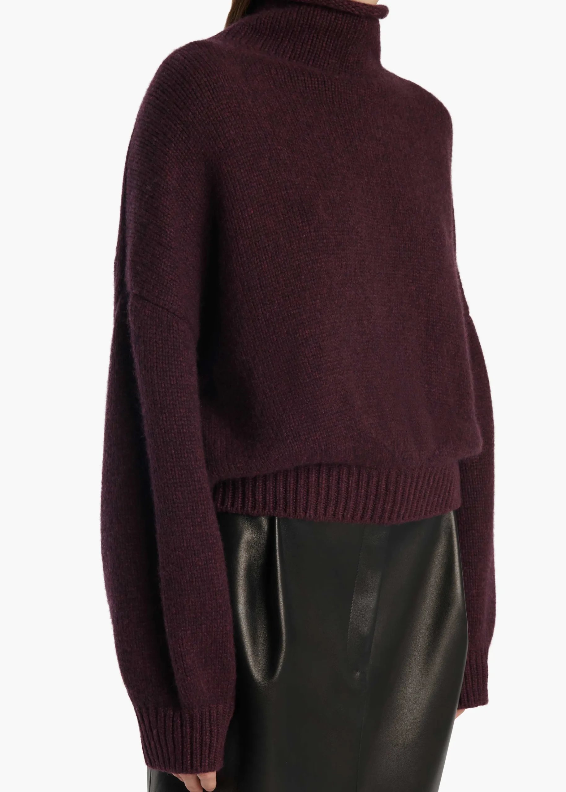 Juniper Sweater in Plum