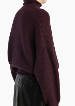 Juniper Sweater in Plum