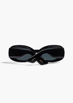 KHAITE x Oliver Peoples 1992C in Black and Grey