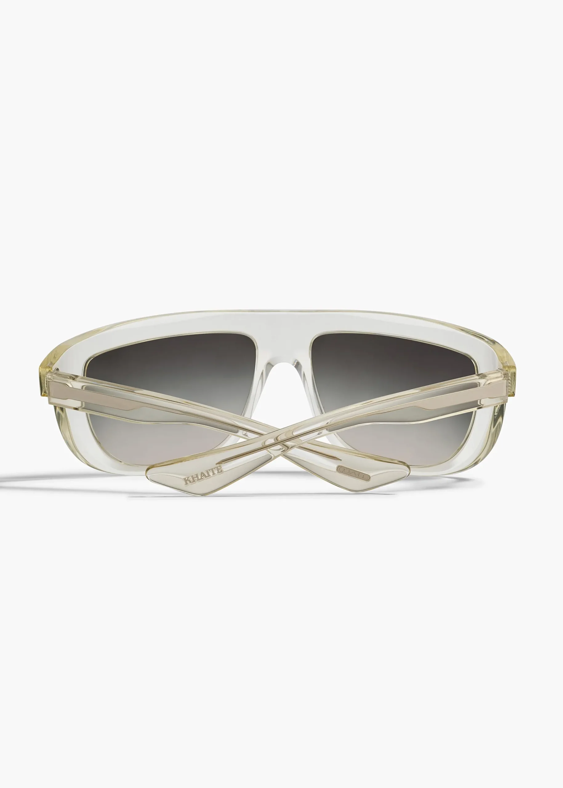 KHAITE x Oliver Peoples 1974C in Pale Citrine and Grey Gradient