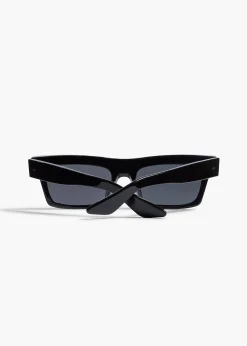 KHAITE x Oliver Peoples 1985C in Black and Grey