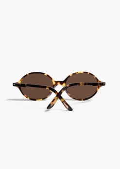 KHAITE x Oliver Peoples 2000C in Vintage DTB and Brown