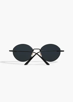 KHAITE x Oliver Peoples 1994C in Matte Black and Grey