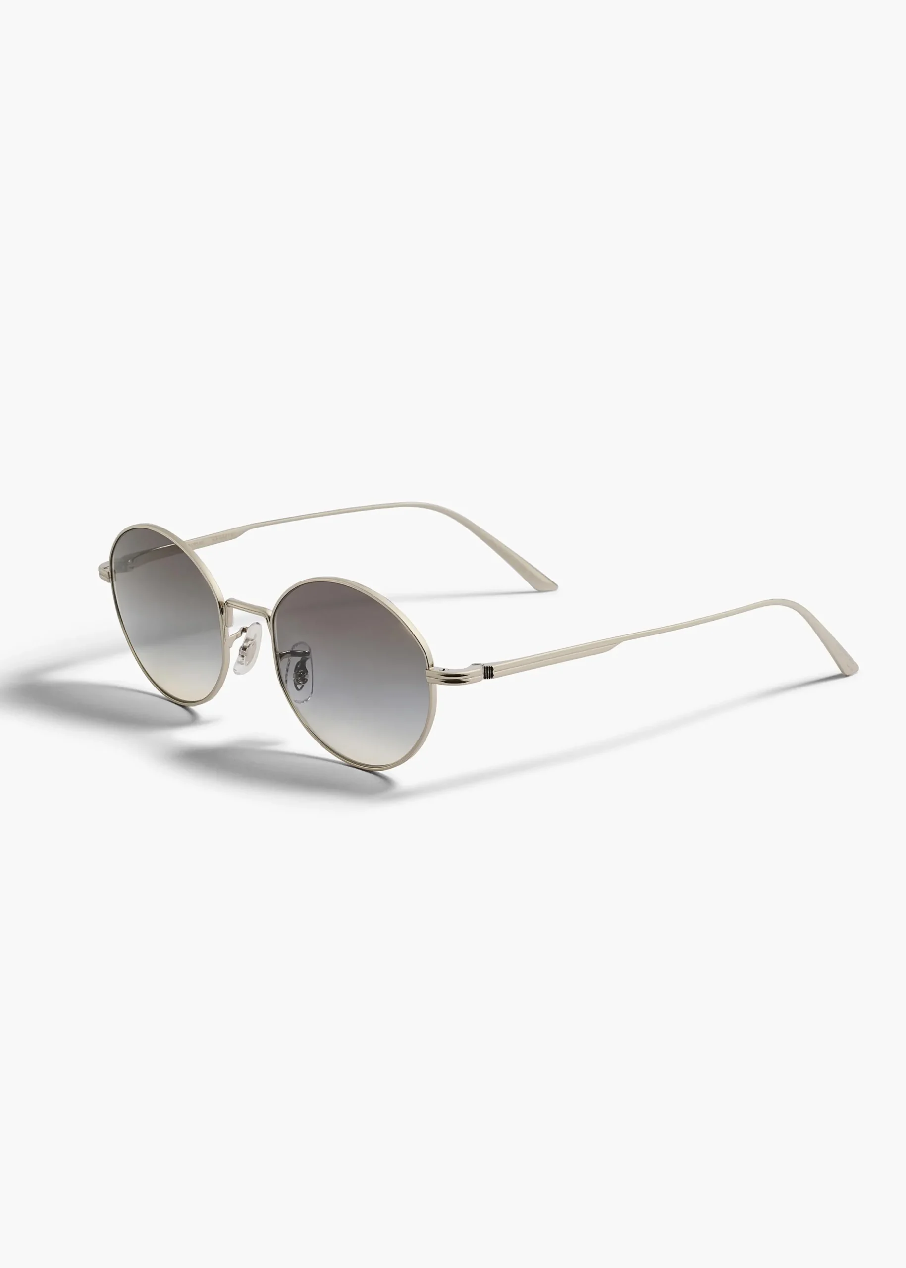 KHAITE x Oliver Peoples 1994C in Silver and Grey Gradient