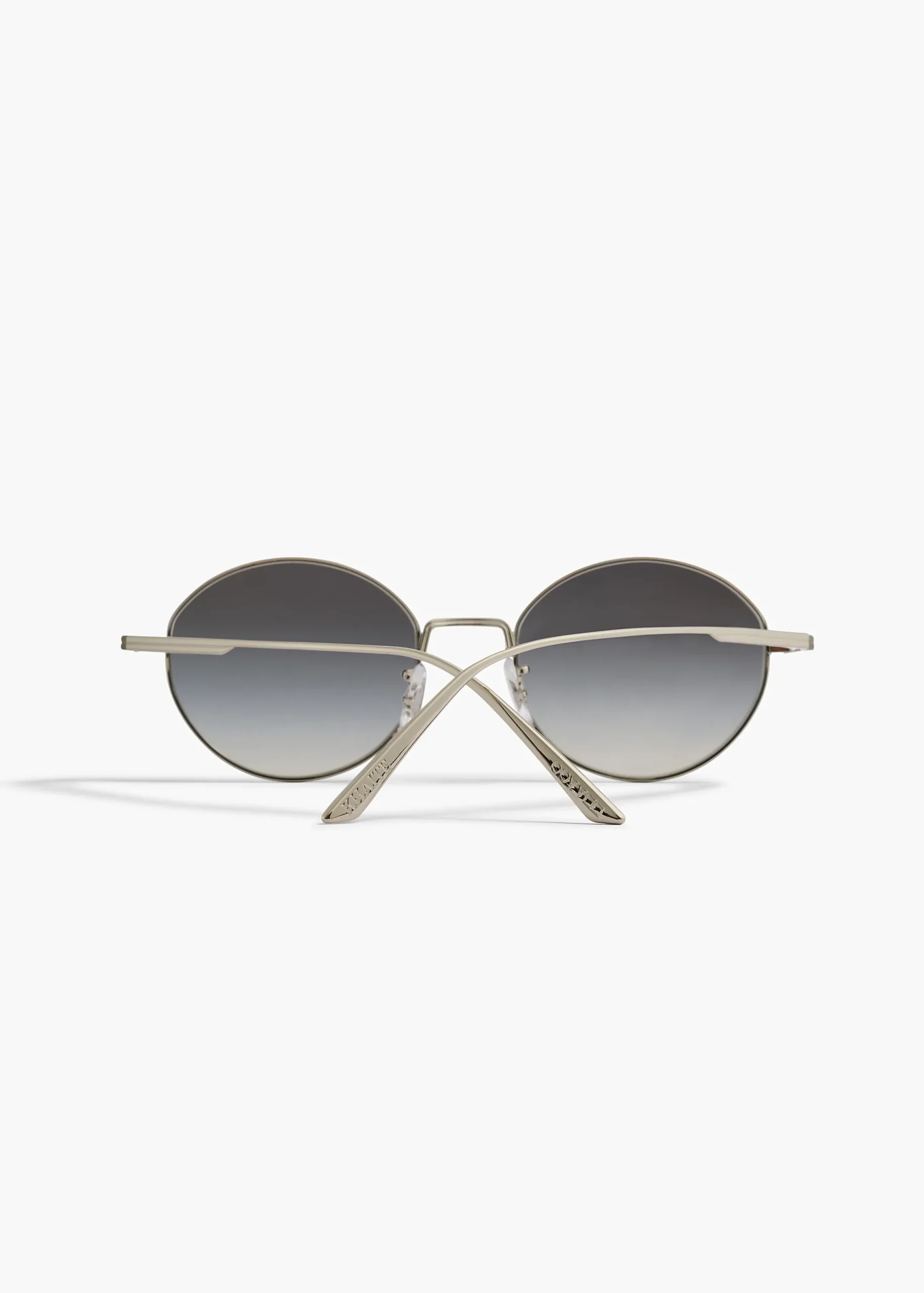 KHAITE x Oliver Peoples 1994C in Silver and Grey Gradient