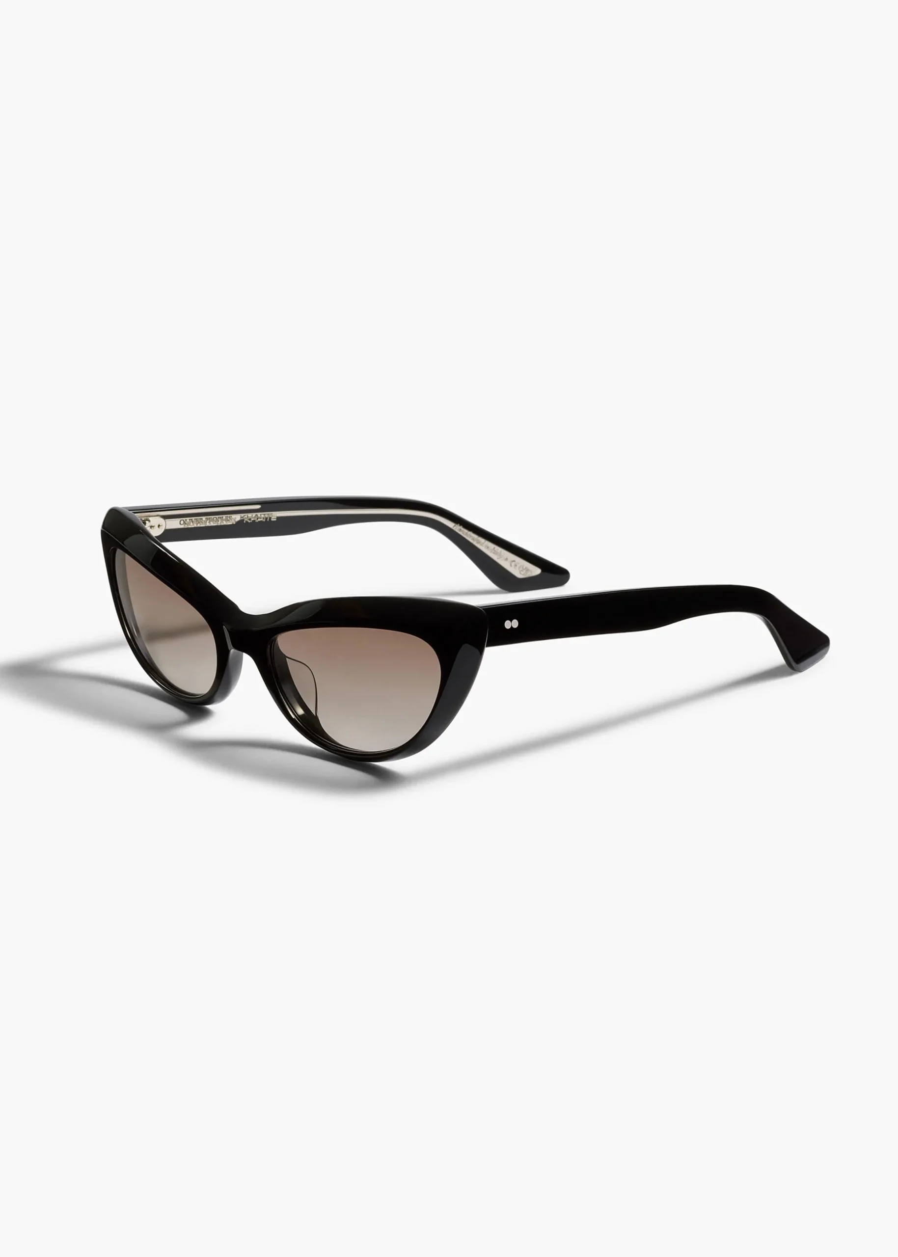 KHAITE x Oliver Peoples 1963C in Black and Soft Tan Gradient