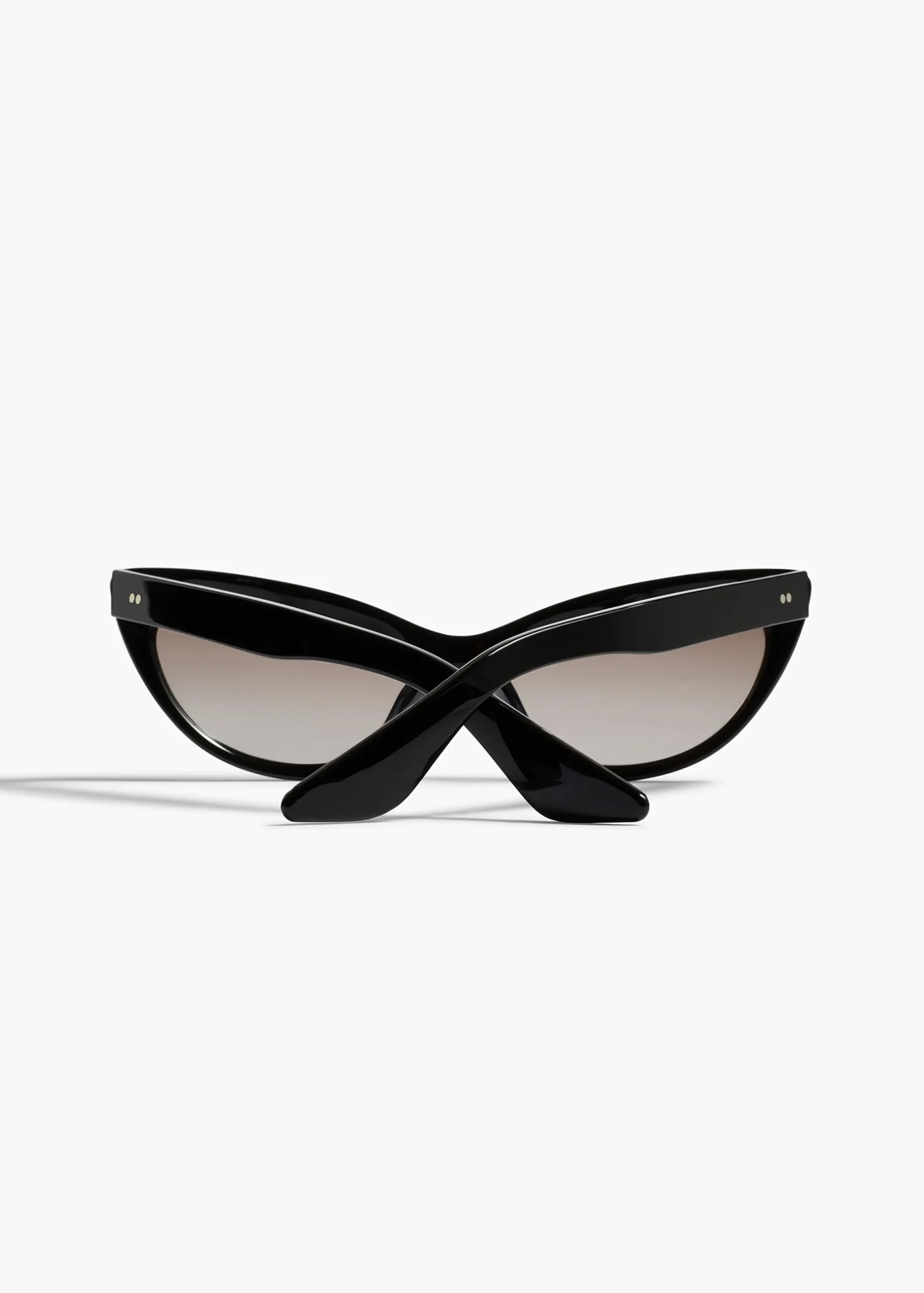 KHAITE x Oliver Peoples 1963C in Black and Soft Tan Gradient