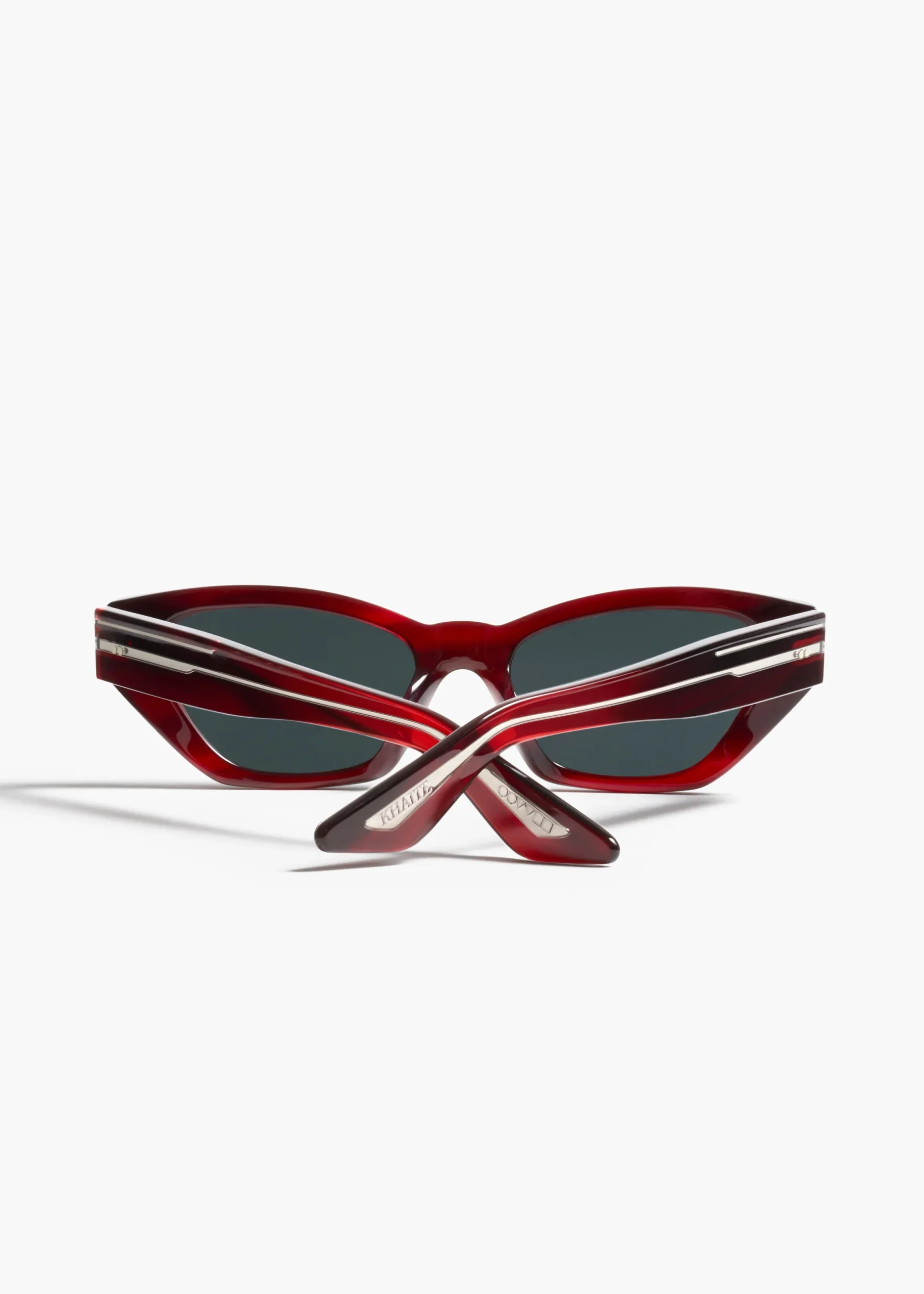 KHAITE x Oliver Peoples 1961C in Bordeaux Bark and Grey