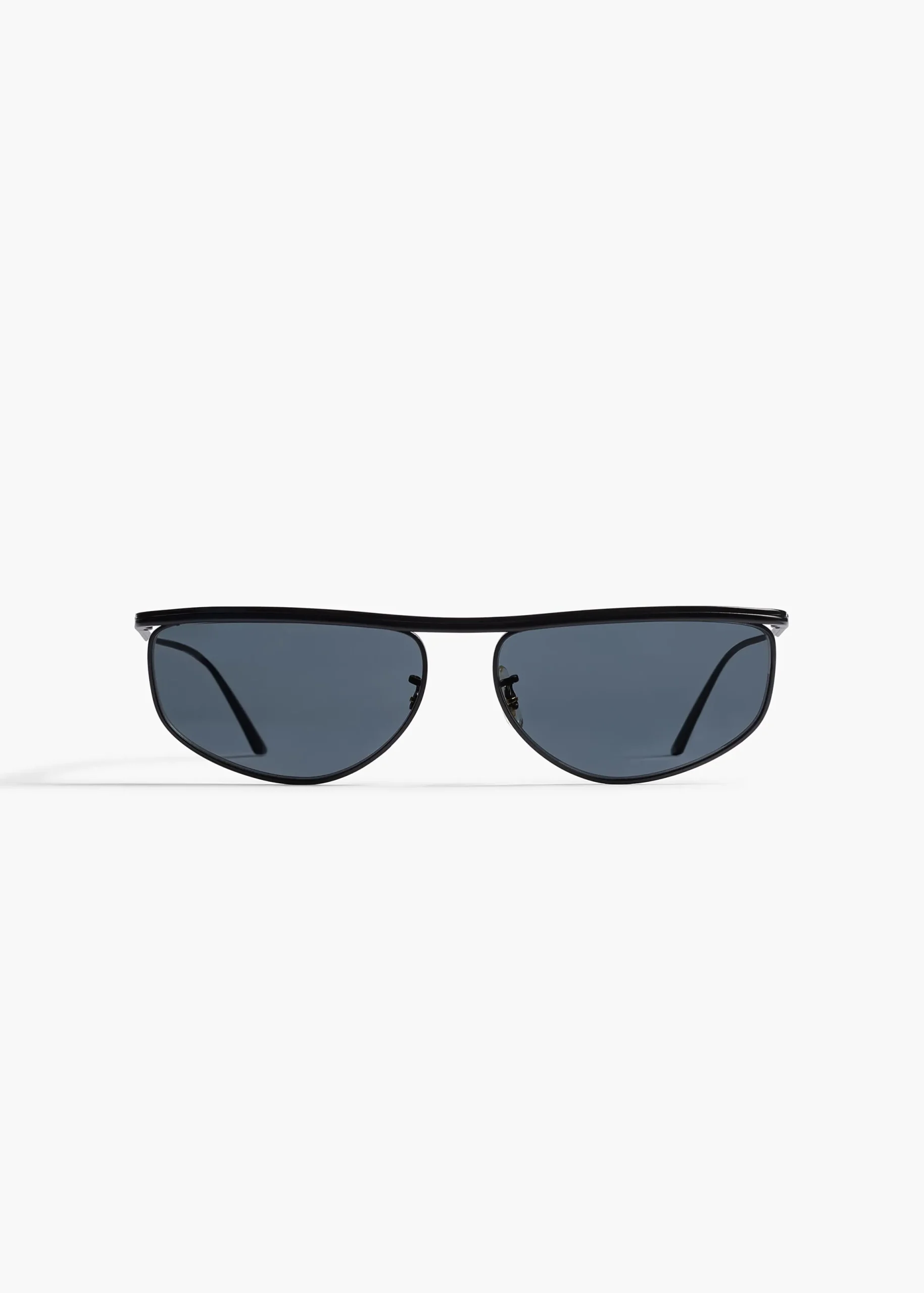 KHAITE x Oliver Peoples 1986C in Matte Black and Grey