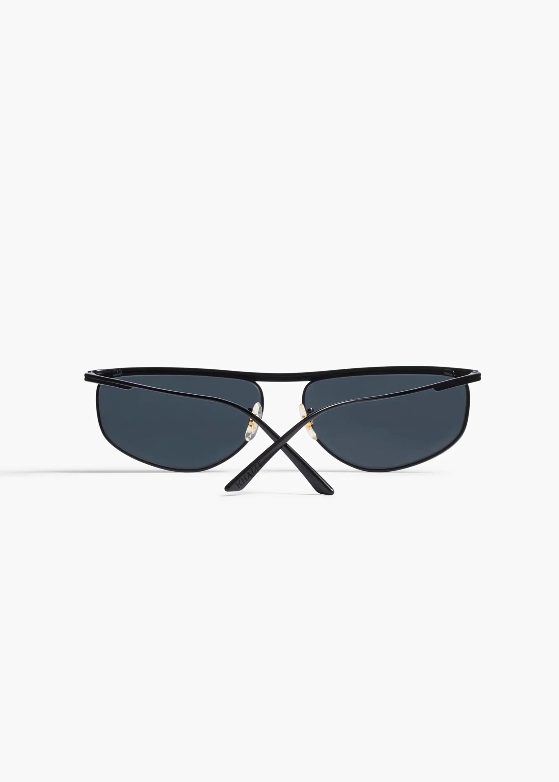 KHAITE x Oliver Peoples 1986C in Matte Black and Grey