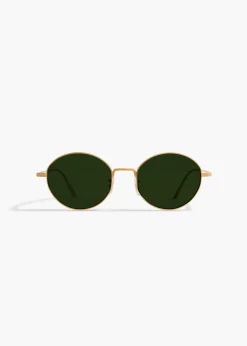 KHAITE x Oliver Peoples 1994C in Gold and Green