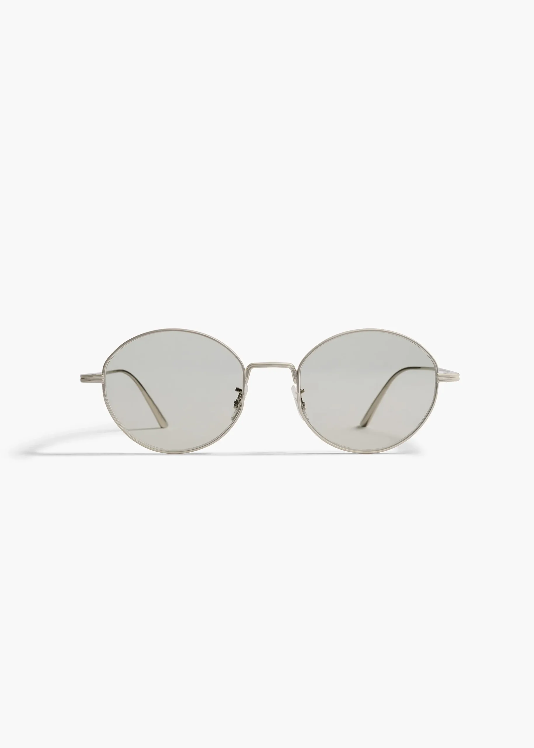 KHAITE x Oliver Peoples 1994C in Silver and Blue Light Filter