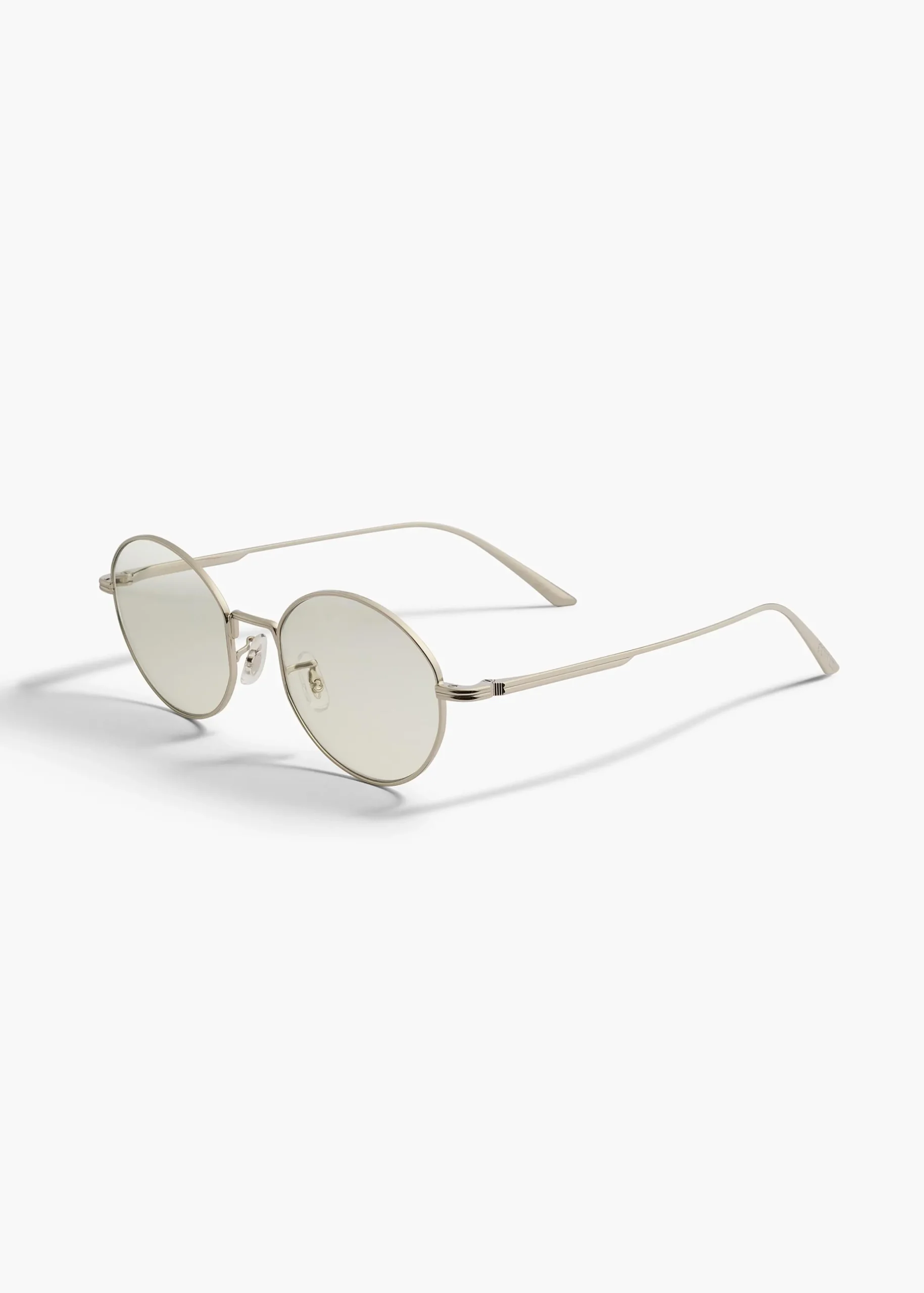 KHAITE x Oliver Peoples 1994C in Silver and Blue Light Filter