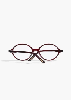 KHAITE x Oliver Peoples 2000RX in Bordeaux Bark