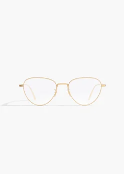 KHAITE x Oliver Peoples 1991RX in Gold