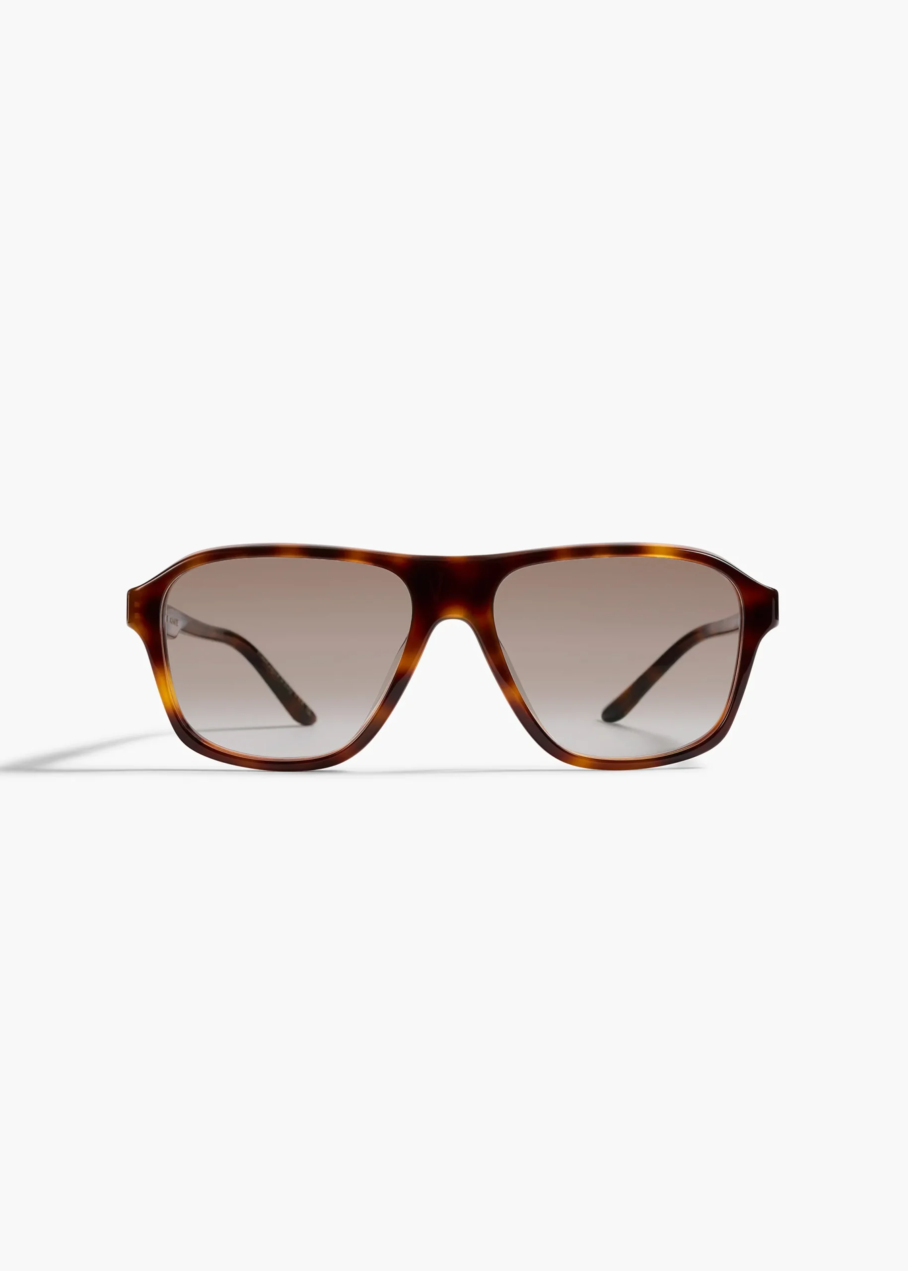 KHAITE x Oliver Peoples 1978RX in Dark Mahogany and Soft Tan Gradient
