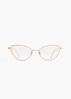KHAITE x Oliver Peoples 1998RX in Gold