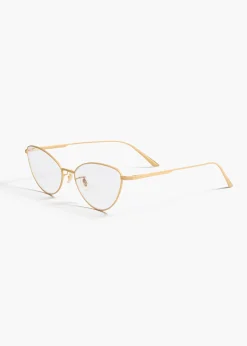 KHAITE x Oliver Peoples 1998RX in Gold