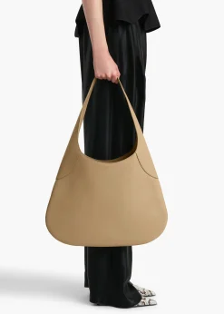 Large Joan Hobo in Toffee Leather