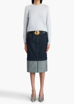 Leta Sweater in Ice Blue