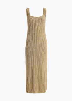 Lex Dress in Beige
