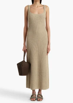 Lex Dress in Beige