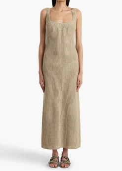 Lex Dress in Beige