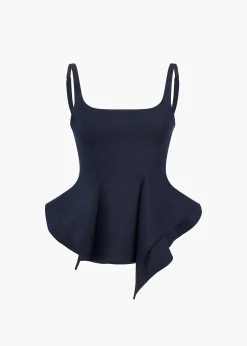 Loa Top in Dark Navy