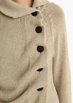 Lorrai Cardigan in Beige