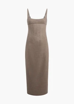 Lotte Dress in Sepia