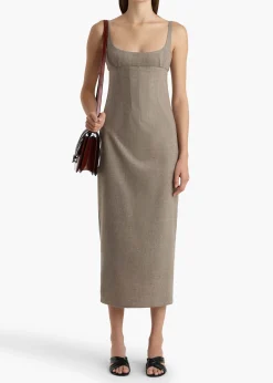 Lotte Dress in Sepia