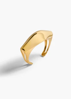 Lotus Cuff in Gold