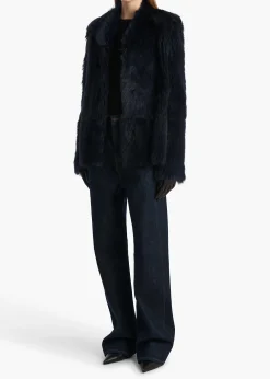 Maeve T-Shirt in Black Silk Cashmere Jersey