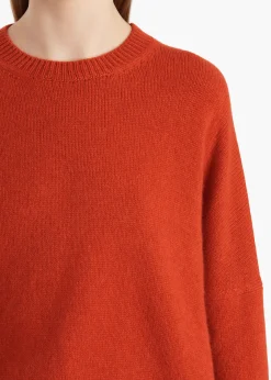 Margaux Sweater in Persimmon