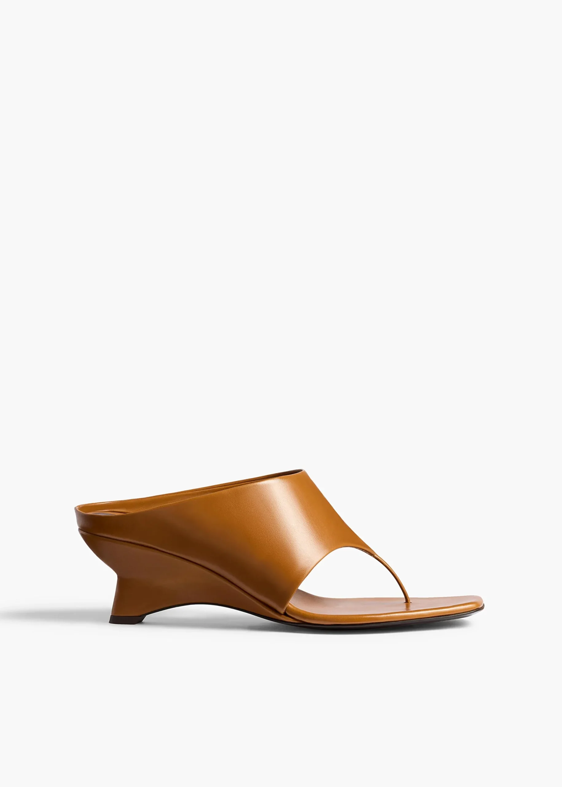 Marlow Mule in Cuoio Glazed Leather