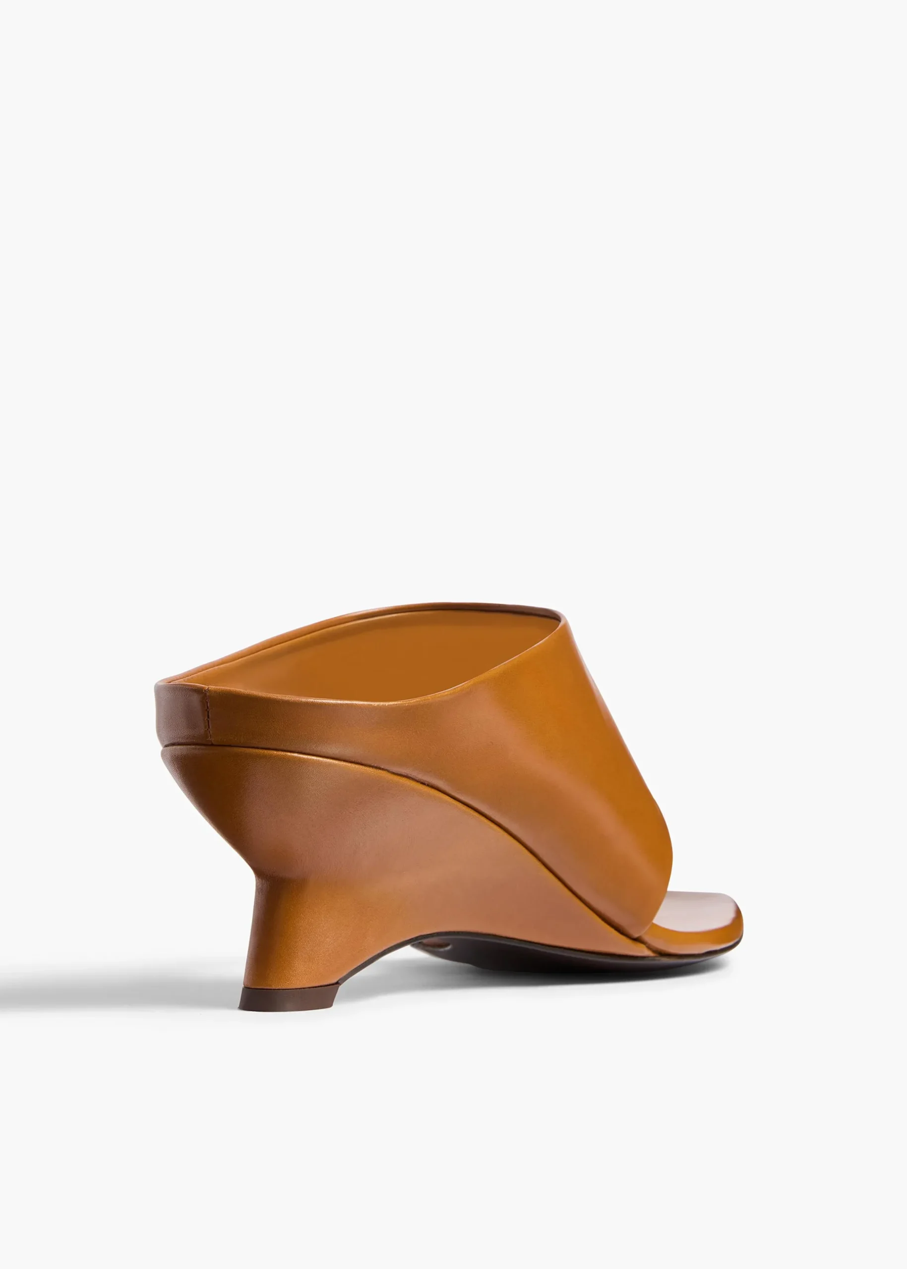 Marlow Mule in Cuoio Glazed Leather