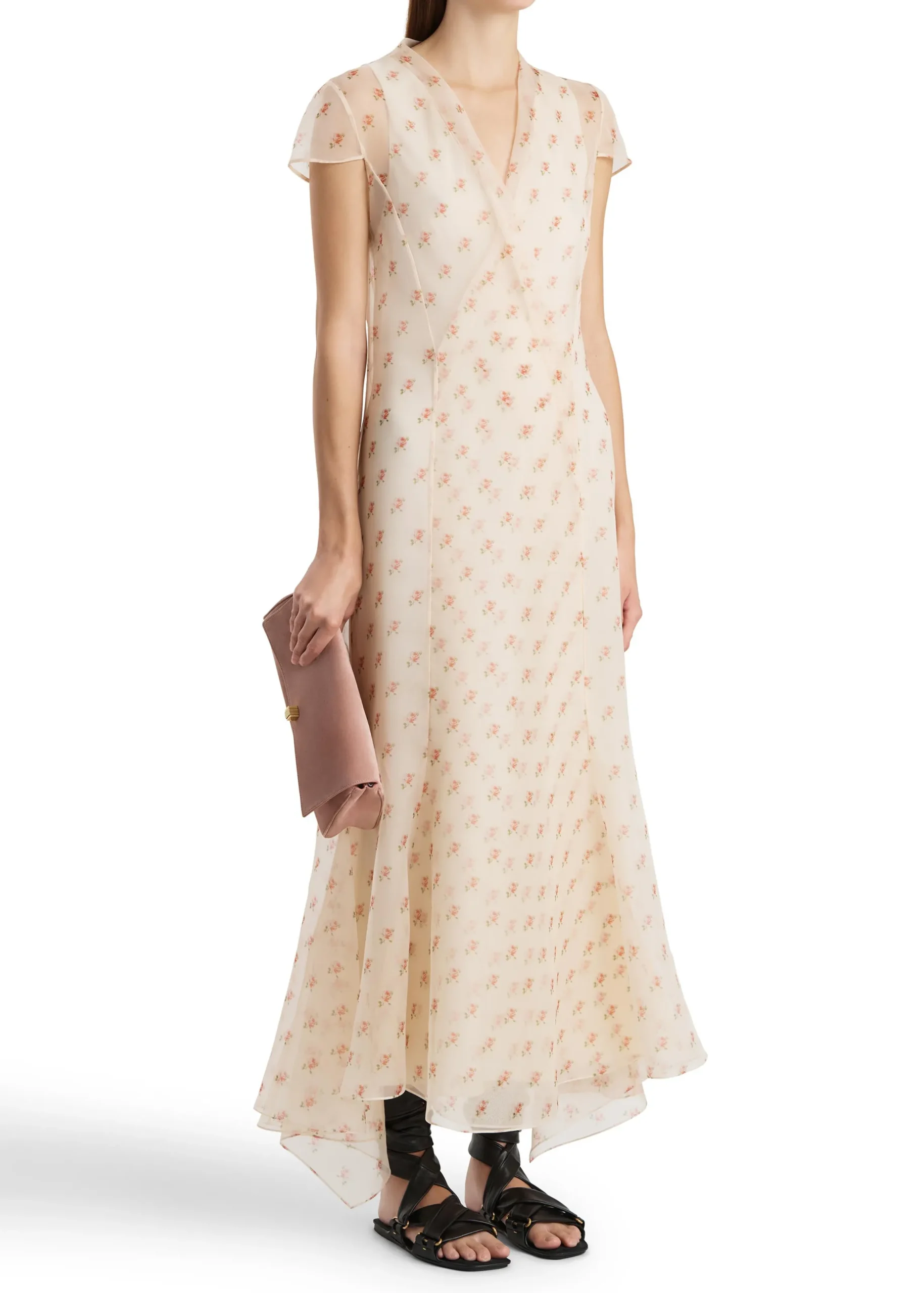 Meera Dress in Soft Pink