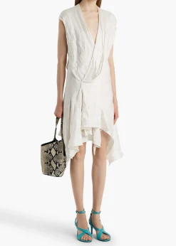 Merith Dress in Chalk