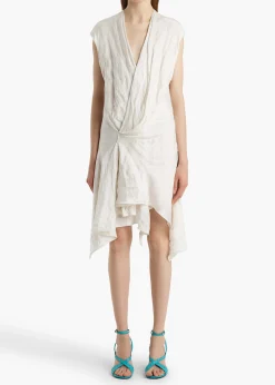Merith Dress in Chalk