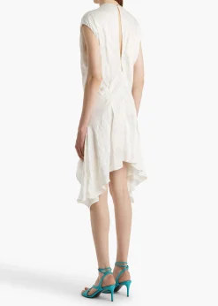 Merith Dress in Chalk